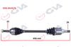 Komple Aks Sol Clıo Iıı Hb 1.2 16V 05-12 656Mm Gva 4414171