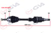 Komple Aks Sol Clıo Symbol Thalıa 1.5 Dci 08- Abs Li 44Diş 609Mm Gva 4414201