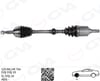 Komple Aks Sol Duster 10- 1.5Dcı 1.6 16V 704Mm Gva 4419007