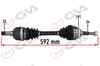 Komple Aks Sol Opel Vectra A 1.8-2.0 88-95 -Astra F 92-98 -Calıbra A 89-97 Abs Li 29Diş 592Mm Gva 4490106