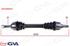 Komple Aks Sol Peugeot 206 1.4-1.6 Tu5 98-06 645Mm Gva 4443010