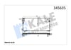 Kondenser Chrysler Sebrıng 2.0 2.4 01<07 Kurutucu İle Brazıng 626X312x16 Klima Radyatörü Kale 345635