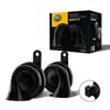 Korna.12V.Siyah.Elektrikli.400-500Hz.110Db.Düşük-Yüksek Ses.Audi/Seat/Skoda/Vw Hella 3Fh012010031