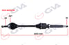 On Aks Komple Sag Transıt V184 2.0Tdcı 125Ps 00>06 Abs Lı 1055Mm Gva 4433130