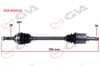 On Aks Sol Komple Transıt V347 V348 2.2Tdcı 130Ps 06 > O.Ceker Uzunluk: 796Mm Abslı 48 Dıs Gva 4433151