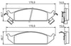 Ön Balata Cırrus 1994-2000-Stratus 1995-2001 Bosch 0986494313