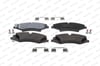 Ön Balata Dıscovery Iv 3.0 Td-5.0 V8-09 > R.Rover Sport 5.0 V8-3.0 Td 09 >13 > Ferodo Fdb4455
