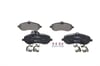 Ön Balata Fişli Expert-Scudo-Jumpy-1.6-2.0 Mtj 07 > Abs Siz 0986Tb3015-0986Tb3037 Bosch 0986494163