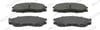 Ön Balata H1 Starex 97 > 2.4-2.5Td Santafe 2.0-2.4 16V-2.0 Crdi 01-06 -Ssangyong Actyon-Kyron 2.0 Ferodo Fdb1605