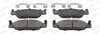 Ön Balata Jaguar Stype Ccx 2.5 V6-4.2 V8 1999-2007 Xj 6 3.0-8 3.5-8 4.2 2003 2009 K Ferodo Fdb4389