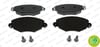Ön Balata Mondeo 11.2000 >8.2007 Jaguar Xtype 2001 >2009 Ferodo Fdb1425