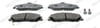 Ön Balata Ranger 2.5 D Td 4X4 99 > 3.0 Tdci 05 > Mazda B Serisi 2.5 D Td 98 > Gdb3353 Ferodo Fdb1527
