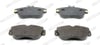 Ön Balata Volvo S90 2.9 V90 2.9 740 2.0 2.3 2.4 940 2.0 2.3 960 2.0 2.9 Ferodo Fdb1024