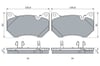 Ön Balata Volvo Xc60 D3 2015-17 D4 15-17 T5 2015-2017 T6 2013 > 156 Bosch 0986460131