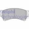 Ön Fren Balata Mazda 6 2.0L Lf Gh Kasa 08-12 Delphı Lp2111