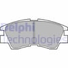 Ön Fren Balata Mıtsubıshı L200 2.5L 4D55 4D56 8V K14t 4X2 4X4 86-98 / L300 2.5L 4D56 8V P15v Panelv An 86-> Delphı Lp633