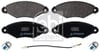 Ön Fren Balatası Renault Kangoo 97> Clıo Symbol I 98> Cıtro N Xsara 97>02 Peugeot 306 96>01 Febı 16441