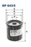 OP643/5 Yag Filtresi - ( Renault : Clio IV 1.5 Dci 12-/ Megane IV / Captur / Talisman (WA229372)