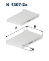 Polen Filtresi H1 Panelvan Min. 08 > Fıltron K1307-2X