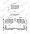Prıus. Lexus Ct Ferodo Fdb4335