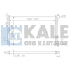 Radyatör 200-200D-230.4 Y. Saçlı W115 3 Sıra Pa Kale 0900073Pa