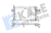Radyatör Brazıng Corsa C-Combo-Tıgra 1.0-1.2-1.2 16V-1.4-1.4 16V Ac Klimasız Mek 538X348x23 13 00236-9201955-25555161-24445162 Kale 364300