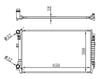 Radyatör Brazing Golf Vıı-A3 1.2-1.4-1.6Tdi 12 > Mek 650X395x22 Gva 3175057