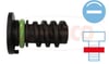 Sealing Plug. Oil Sump Corteco 49471179