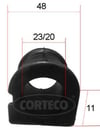 Stabilizatör Yataklama Corteco 49371588