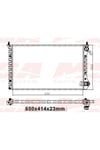 Su Radyatoru Mekanik ( Fiat : Doblo 1.9D Ac Doblo 1.4 05-- ) 650X414X23 - Mga-80109