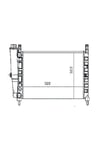 Su Radyatoru Mekanik ( Fıat : Uno 70 1.4ıe ) 520×322×34-80900 46551218