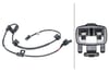 Tekerlek Hız Sensörü.12V.Aktif Sensör.2-Kutuplu.Hyundai Ix35 Hella 6Pu012679701