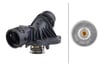 Termostat 88 C Bmw M47 M57 E90 E87 E46 E91 E92 E93 E60 E61 E64 E65 E83 E70 Hella 8Mt354776291