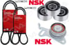 Triger Kayış Seti Eksantrik Seti Mıtsubıshı L200 2.5L 4D56t Dı-D Cr 4X2 4X4 Ka4t Kb4t 07-14 2 Kayış 4 Rulman 154X254 099X190 - Kütüksüz Gva 59T8171