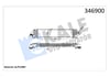Turbo Radyatörü Ford Focus-Cmax-Kuga Smax 05> 1.6 Tdci 06>11 03> S-Max 09> 06> Mondeo Iıı 00>07 Iv 07> 1.6 Tdcı 2.0 Tdcı Kuga 08> 2.0 Tdcı Galaxy Iıı 06> S Kale 346900