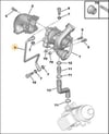 Turbo Yağlama Borusu Ford-Peugeot-Citroen Fiesta-206-307 02> 1.4 Tdci Psa 0379.62
