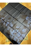 NEVBAHAR TİVİL İPEK EŞARP 90*90 CM - LACİVERT