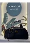 Tek Bçlmeli Ayna Charm Detaylı Çanta