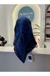 ZER TİVİL İPEK EŞARP 90*90 CM - LACİVERT