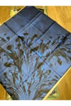 ZER TİVİL İPEK EŞARP 90*90 CM - LACİVERT
