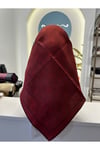 ZERRE TİVİL İPEK EŞARP 90*90 CM - KIRMIZI