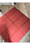 ZERRE TİVİL İPEK EŞARP 90*90 CM - KIRMIZI