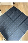 ZERRE TİVİL İPEK EŞARP 90*90 CM - LACİVERT