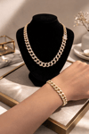 14K ALTIN KAPLAMA SET