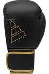 ADIH80 Hybrid 80 Boks Eldiveni Kick Boks Eldiveni Siyah Altın