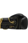ADIH80 Hybrid 80 Boks Eldiveni Kick Boks Eldiveni Siyah Altın