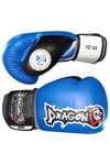 Deri Unisex Mavi  Deri Muay Thai Ve Kick Boks Eldiveni Mavi
