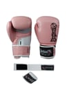 Dragon Favela Pembe Boks Eldiveni ve Bandaj Seti Kick Boks Muay Thai Antrenman seti