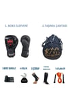 Gifttoom, Kıck Boks Sporcu Çantalı antrenman Seti Boxing Gloves, Dragon Yakuza Boks Eldiveni seti