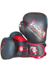 Supreme Deri Kick Boks, Muay Thai Ve Boks Eldiveni Siyah 10 Oz